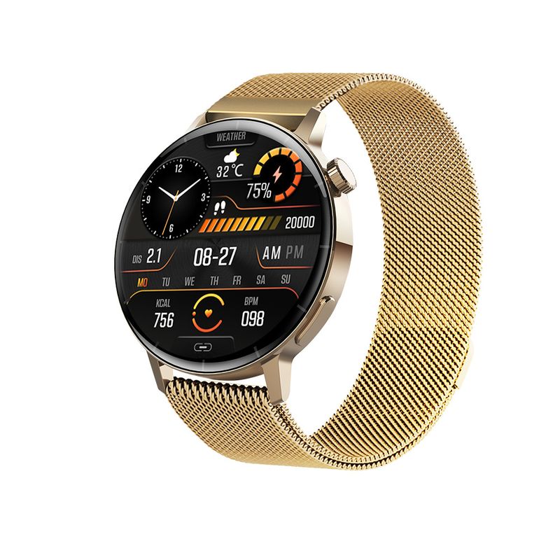 F67S 3rd Gen Smartwatch With Blood Glucose Monitoring, SpO2, HRV, Blood Pressure & Heart Rate Tracking, Waterproof Fitness Tracker For IOS​_voghion.com