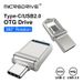 Type Usb 2.0 Drive 16GB 32GB 64GB 128GB For IPhone And Android Flash Drive With USB C / Usb2.0 Custom_voghion.com