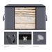 Home Storage Supplies Armadio Contenitore Pieghevole Non Tessuto Sacchetto Portaoggetti 90L Grande Sacchetto Portaoggetti_voghion.com