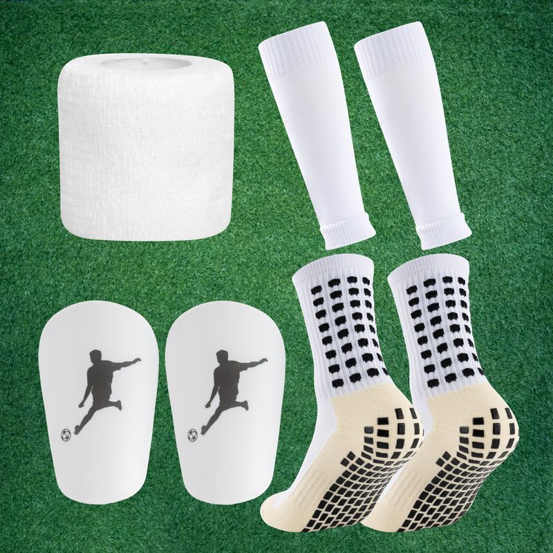 Shin Guard Footballsocks Leg Guards Adult Football Socks Leg Guards Socks Straps Leg Protection Sports Protection Suit_voghion.com
