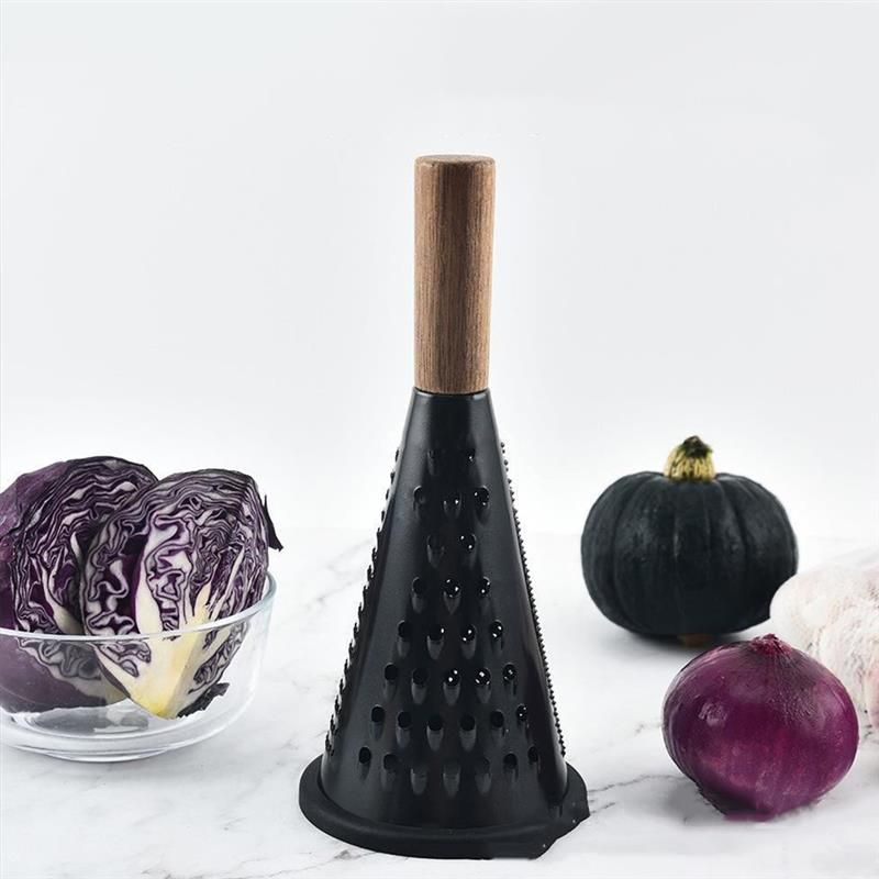 Stainless Steel Rotary Vegetable Slicer - Cheese/Lemon/Potato/Ginger Grater Cutter Kitchenware EU_voghion.com