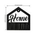 New Storage Simple Easy-to-Install Wall Key Bag Plastic Home Hanging Rack Decoration_voghion.com