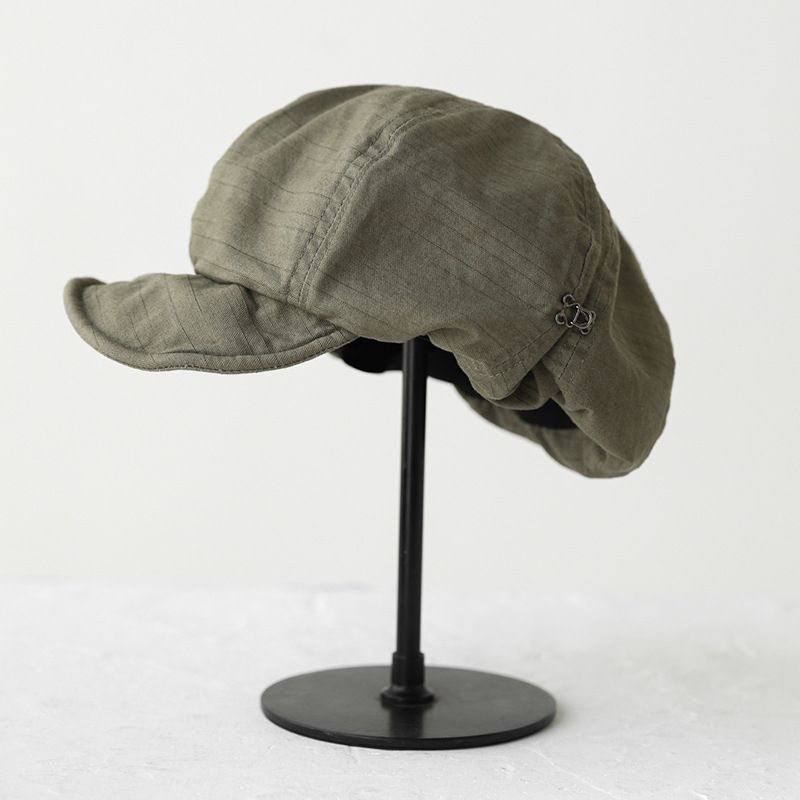 Beret kvinnelig designer beholdt modeller stor versjon av det åpenbare ansiktet liten japansk litterær hatt kvinnelig retro maleri Hjem beret_voghion.com