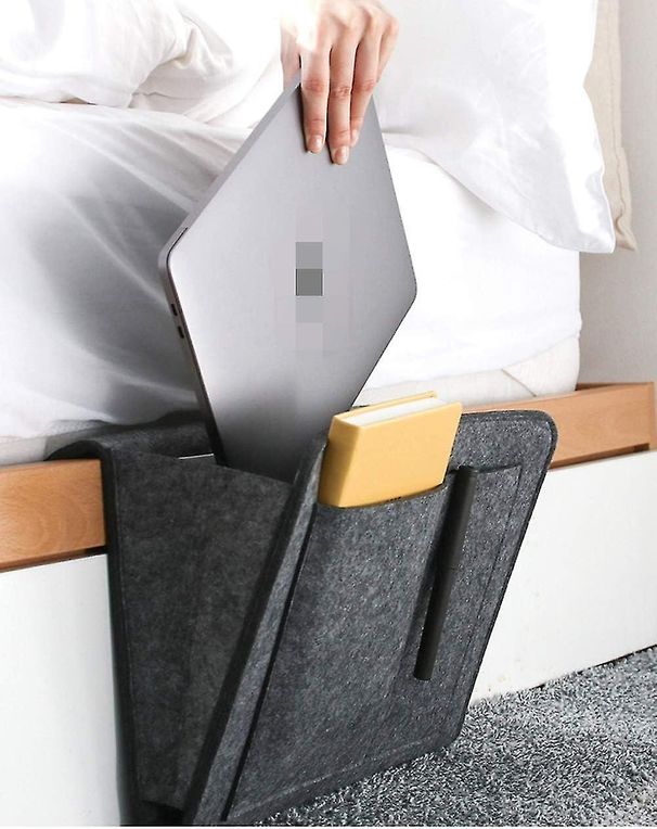 Yatak Başucu Cebi Yatak Depolama Askılı Saklama Çantası Kanepe Masa Yatak için_voghion.com