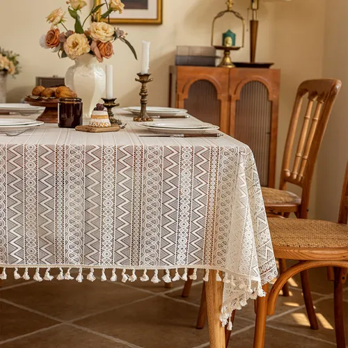 Ins Stijl Holle Kant Tafelkleed Pastoraal Licht Luxe Foto Achtergronddoek Hoogwaardig Tafelkleed_voghion.com