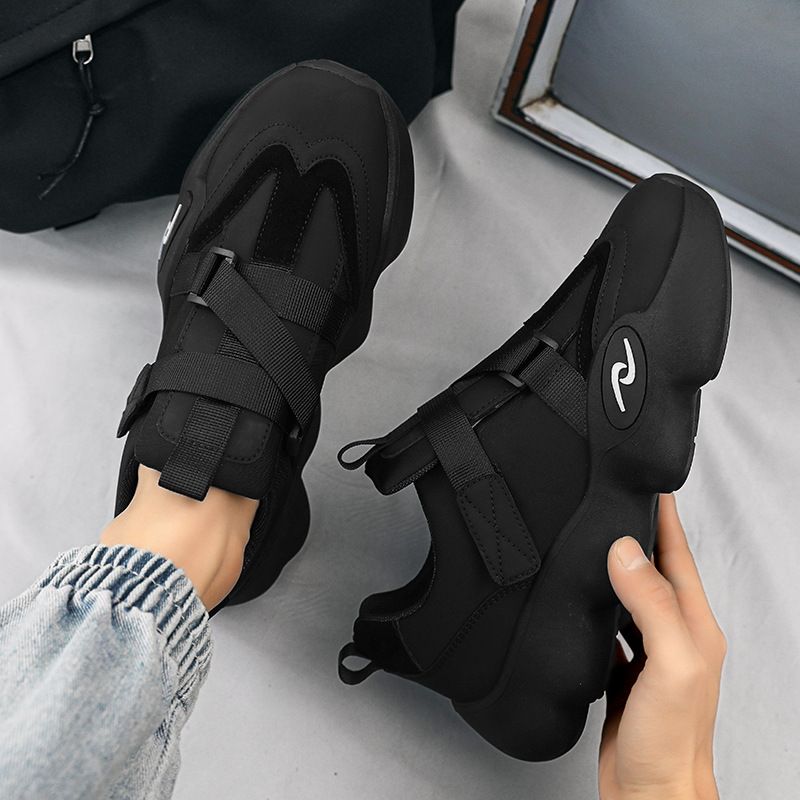 Zapatos de hombre, primavera, moda, zapatos de papá, versátiles, deportivos, de ocio, de red, para celebridades, campus, zapatos de moda para niños._voghion.com
