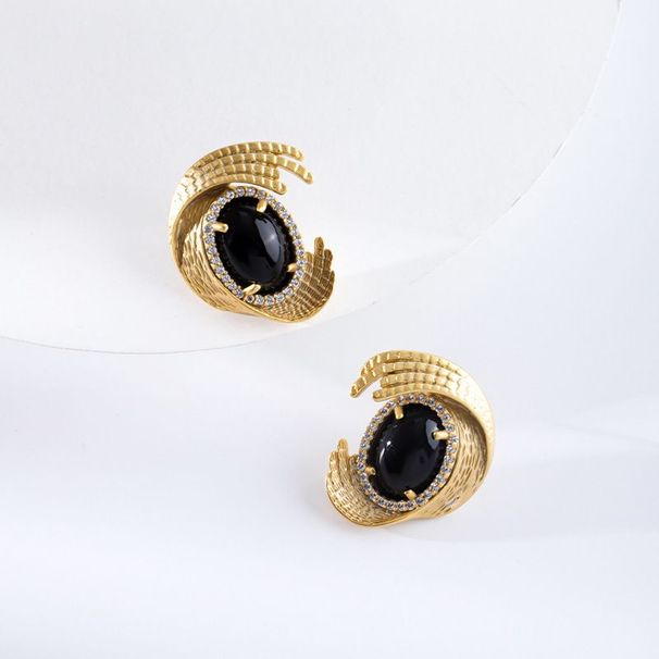 Orecchini a spruzzo vintage medievali da donna con diamanti per donne, di alta qualità, retrò, leggeri, di nicchia_voghion.com