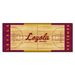 Loyola University Chicago NCAA Basketball Runner 30"x72"_voghion.com