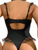 2024 New Sexy Mesh Lace Jumpsuit Lingerie_voghion.com