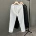 Men's Clothing Autumn New Solid Color All Match Straight Casual Pants Men's Fashionable Simple Wide Leg Sports Pants_voghion.com