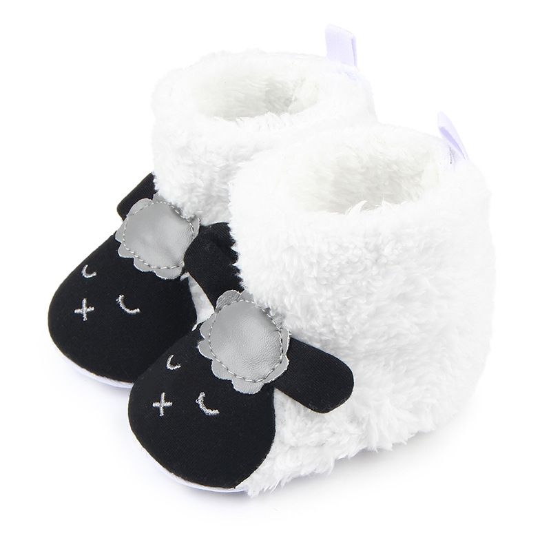 Super popular autumn and winter new style, coral velvet lamb winter boots, baby toddler shoes, soft bottom baby shoes 0788_voghion.com