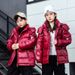 Men's Clothing Wholesale Cross Border New Foreign Trade Down Jacket Short Shiny Men And Women Winter Warm Super Thick White Duck Down Couple Jacket_voghion.com