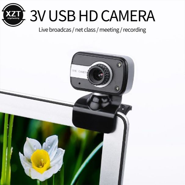 High-quality Vz USB HD Drive Web Clip Camera Computer Webcam With Microphone Video Tsal Cameras_voghion.com