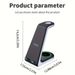 15W drie-in-één draadloze oplader, snel opladen, geschikt voor iPhone/Samsung/Xiaomi/Google en andere mobiele telefoons met draadloze oplaadfuncties, A_voghion.com