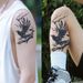 Eagle Tattoo Sticker Sleeve – Realistic Temporary Tattoos For Men, Waterproof & Long-Lasting, Herbal Juice Formula, Full Arm Design (11x18cm)_voghion.com