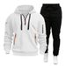 Men's Activewear Spring And Autumn Sports Hoodie Suit Men Zipper Hoodie Suit Hoodie Two-piece Trouser Suit_voghion.com