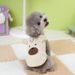 Dog Autumn Winter New Double-Sided Pet Clothing 24 Triangle Bear Fleece Clothes_voghion.com