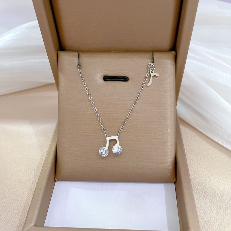 Corpo intero 【Acciaio al titanio】 Le note cantate sono estremamente semplici. Collana in vero oro nella fornace a vento. Rete femminile 【】 Semplice. Fornace._voghion.com