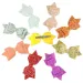 15 teil/los Nette Pailletten Mini Bogen Regenbogen Glitter Kleines Mädchen Haar Clip Handgemachte Glanz_voghion.com
