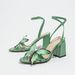 Women's Butterfly Embellished Block Heel Sandals_voghion.com