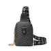 Designer Bag Free Shipping Patterned Chest Bag Chain Accent Snap Pocket Adjustable Strap Student Schoolbag_voghion.com