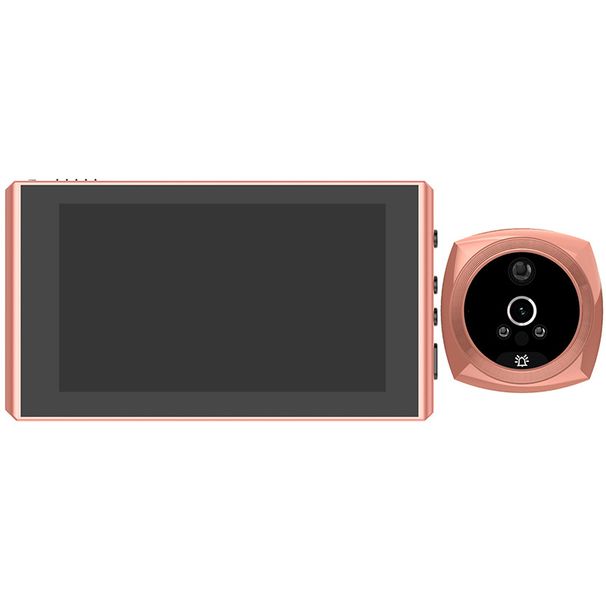 Smart Wireless Video Doorbell With 1080P HD Camera, Night Vision & Motion Detection, Rechargeable Battery Compatible With Wooden/Metal Doors_voghion.com