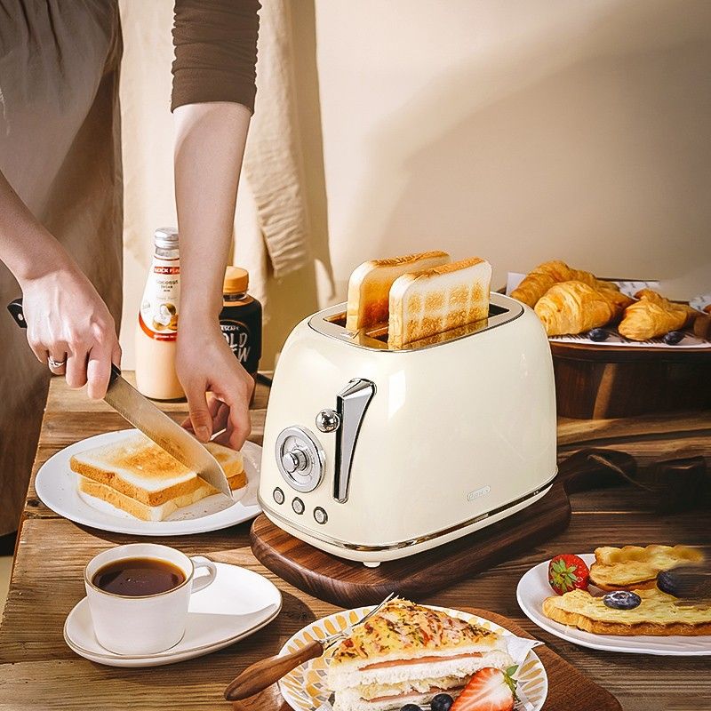 retro toaster toaster toaster home automatic heating multi function breakfast machine_voghion.com