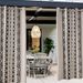 Bohemian Waterproof Curtains – Polyester Blackout Drapes With Geometric Patterns (Set Of 2 Panels, Multiple Sizes)_voghion.com