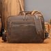 Men's Genuine Crazy Horse Leather Messenger Bag - Vintage Large Capacity Crossbody Laptop Briefcase (Retro Style Fits 15.6" Notebook Water-Resistant)_voghion.com