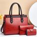 2023 delle nuove donne alla moda tre pezzi Set pendolari borsa di moda singola spalla Crossbody della mamma borsa di stile di mezza età_voghion.com