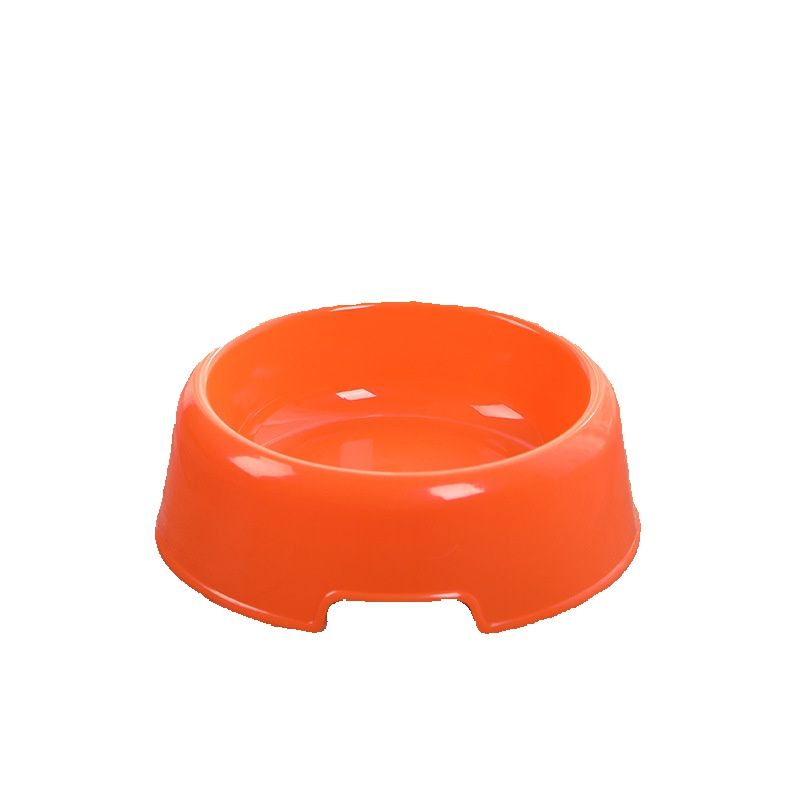 Pet feeder, bowl, dog cat basin, plastic single bowl pet food utensils_voghion.com