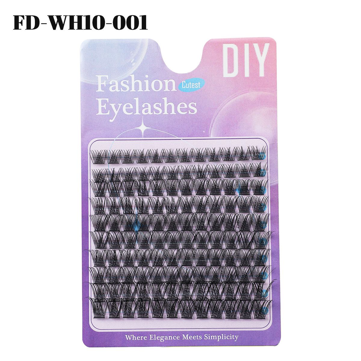 False Eyelashes 10 Rows Of Single Cluster Segmented False Eyelashes D Curl Curling Daily Natural Simulation Three Dimensional Eyelashes_voghion.com