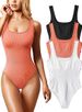 Body da donna senza maniche con scollo a U_voghion.com