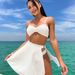 2026 New Sexy Side-Slit Mesh Skirt Three-Piece Swimsuit Bikini Barwear_voghion.com