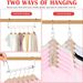 Magic 12-Pack Hangers - Foldable Metal Space Saving_voghion.com