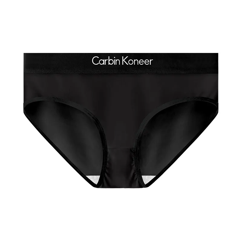 Short triangle antibactérien en soie glacée de couleur unie pour femme Lest cool short de sport respirant été (pantalon nu)_voghion.com