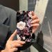 Telefonhülle mit Blumenmuster-Design für iPhone 16 15 14 Pro Max 13 12 11 XS X XR 7 8 Plus SE2022 SE3 Stoßfeste weiche Silikonhülle_voghion.com