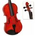 Fengling Violin Glossy Spruce Wood Children's Beginner 1/4 Adult Entry 4/4 Handmade Small_voghion.com