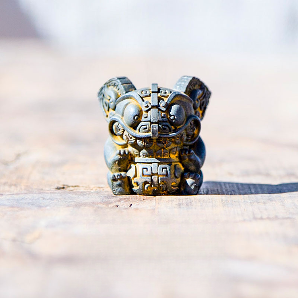 Neu Chinesischen Kreative Nationalen Stil Gold-Verschlingendes Biest Desktop Ornament_voghion.com