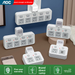 AOC Multifunctionele converter met meerdere gaten, USB-stopcontact, nachtlampje, stekkerdoos voor kantoor, slaapzaal_voghion.com