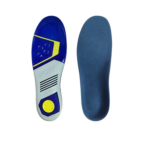 Einlegesohle für Sport und Freizeit, Einlegesohle zur Korrektur des Fußgewölbes, Einlegesohle zur Unterstützung des Fußgewölbes für Erwachsene_voghion.com