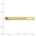14k Men's Grooved Engravable Tie Bar_voghion.com