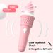 LuvBox Shanggan Piccolo Vibratore a Cono Dolce Gelato Giocattolo Sessuale Femminile Inserimento Piacere Orgasmo Masturbatore Vibrante_voghion.com