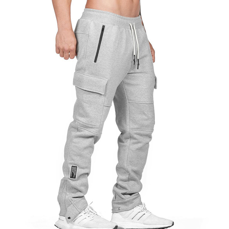 ​​"Herren Utility Jogger Pants – Streetwear mit mehreren Taschen und verstellbaren Knöchelbündchen"​​_voghion.com