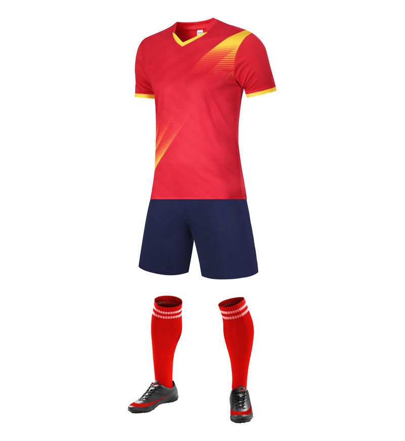 Herrkläder träningsdräkt tröja spel sport tröja tryckt vuxendräkt fotbollsuniform klubb herr_voghion.com