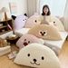 Shearling-Lined Large Backrest Headboard Pillow Semi-Circular Soft Child Safety Bumper Pad_voghion.com