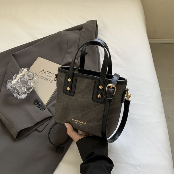 Neue High-End-Umhängetasche im Farbblock-Stil für Damen, Herbst/Winter, trendige Handtasche mit einer Schulter, kleine Tasche_voghion.com