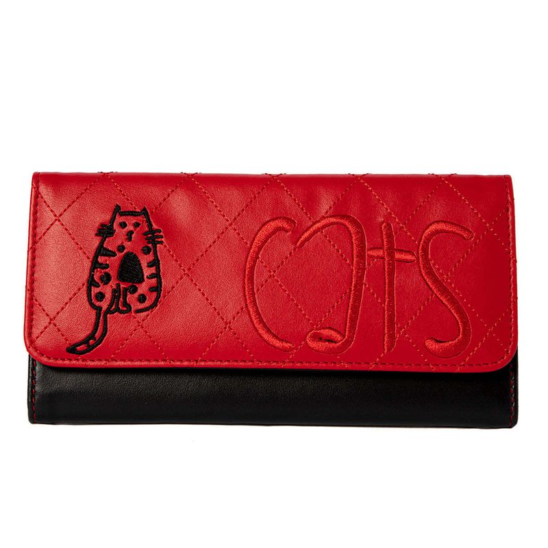 Biggdesign Cats Embroidered Wallet_voghion.com
