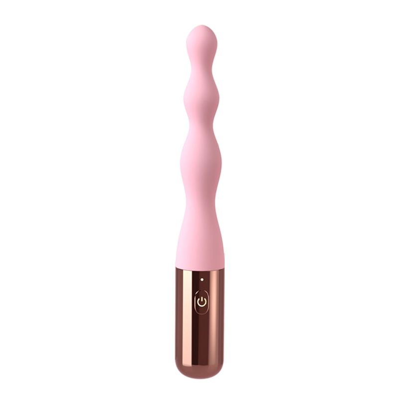 Birdsexy Anal Vibratörler Kadınlar ve Erkekler İçin Seks Oyuncakları, 10 Frekanslı Silikon Anal Çekme Boncukları Çiftler ve Aşıklar İçin Titreşimli Anal Fişler Oyuncak - Pembe_voghion.com