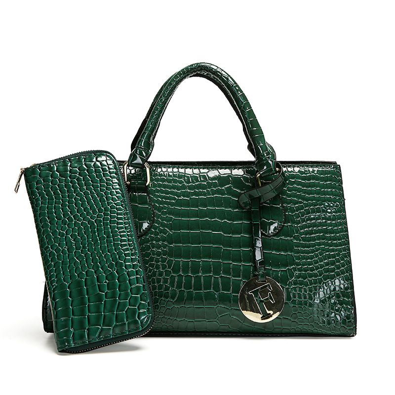 2023 Trend Krokodil Muster Handtasche Mode Mutter-Tochter Stilvolle Damen Tasche_voghion.com
